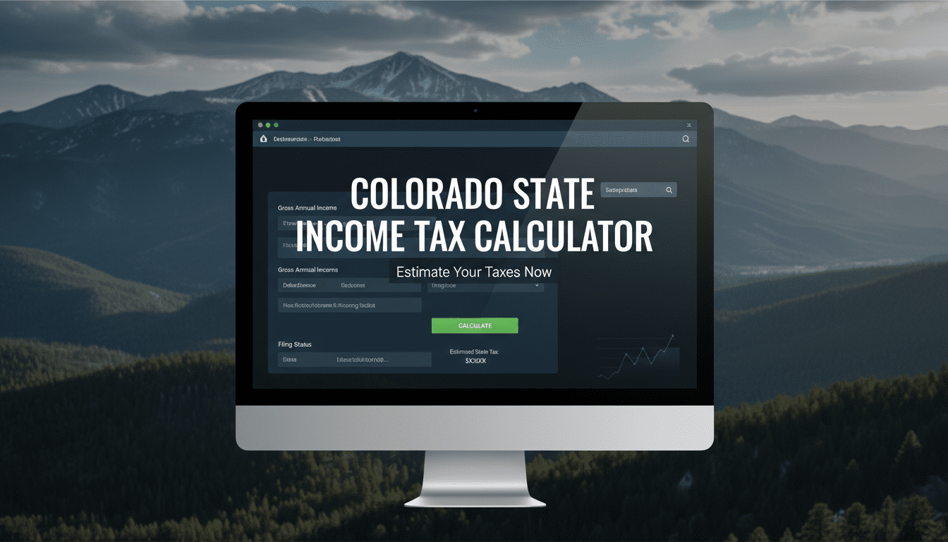 tax calculator colorado