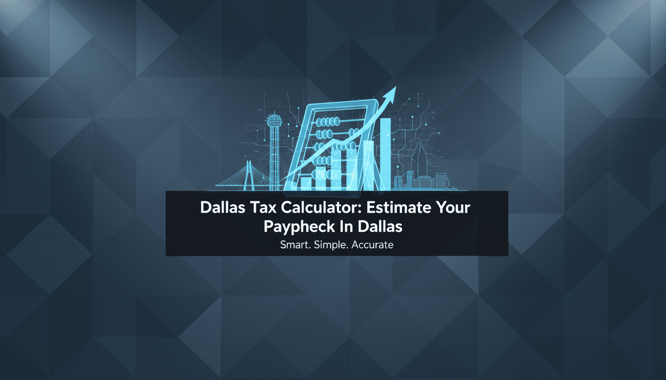 tax calculator dallas