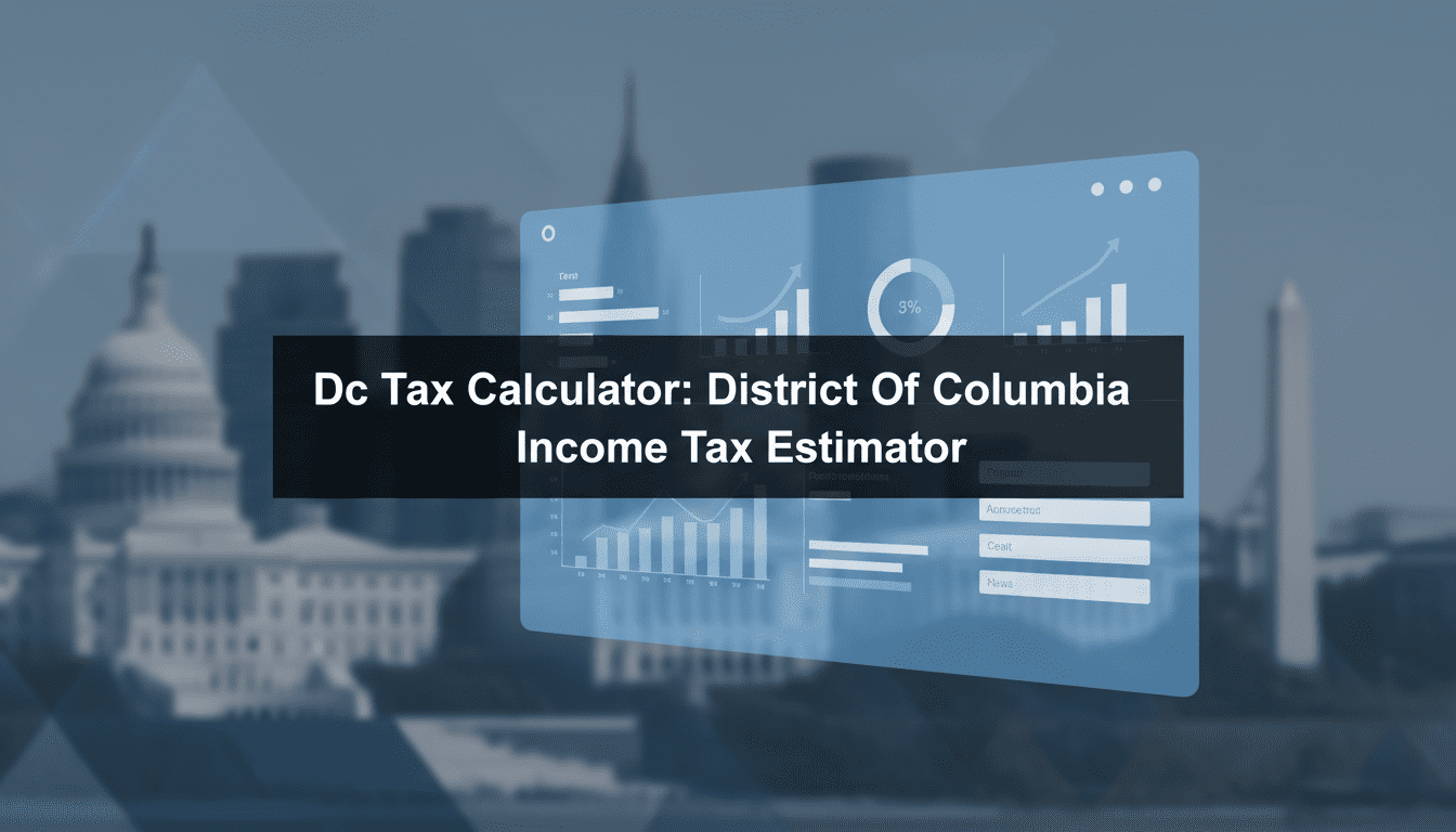 tax calculator dc