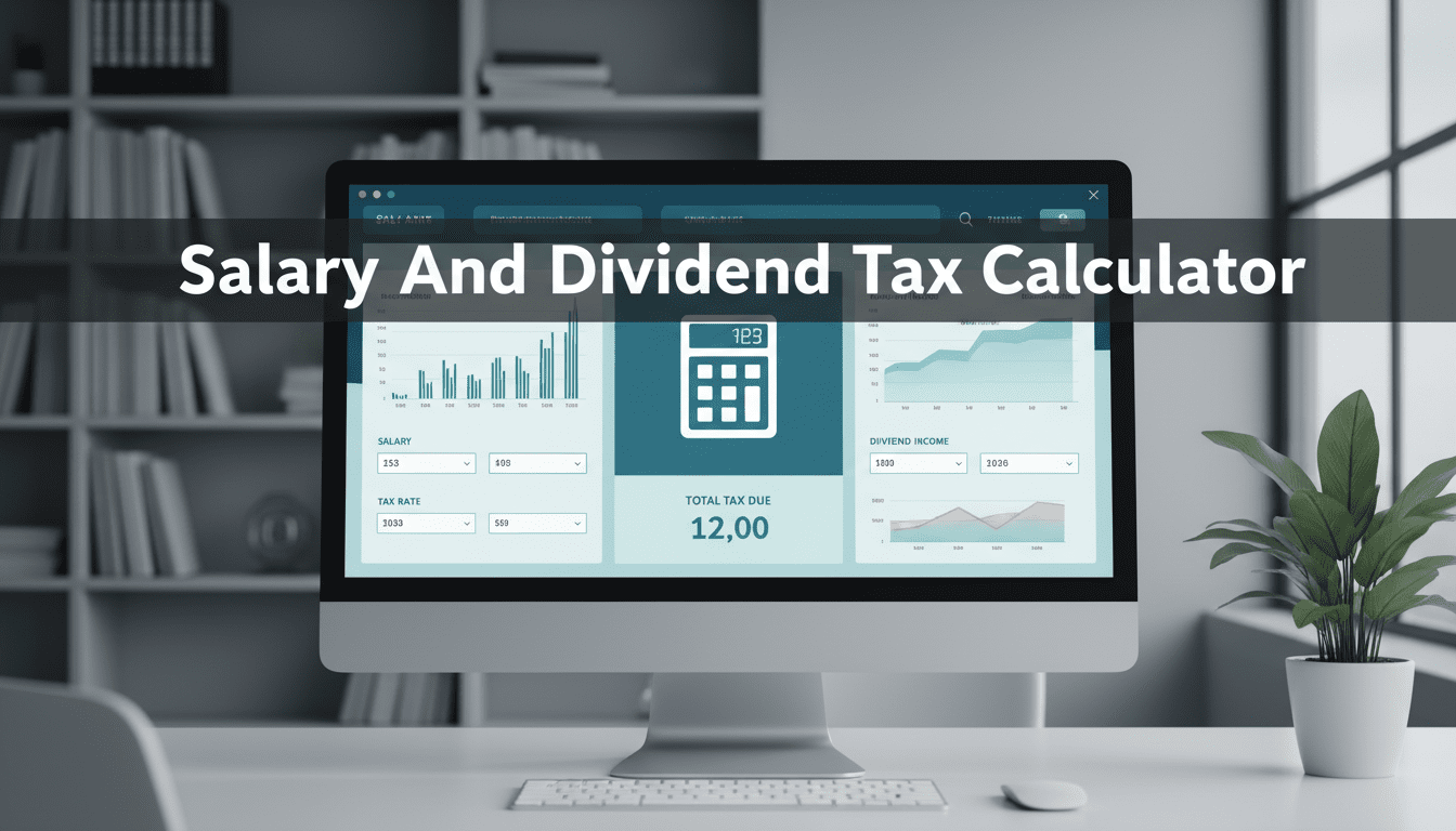 tax calculator dividends and salary