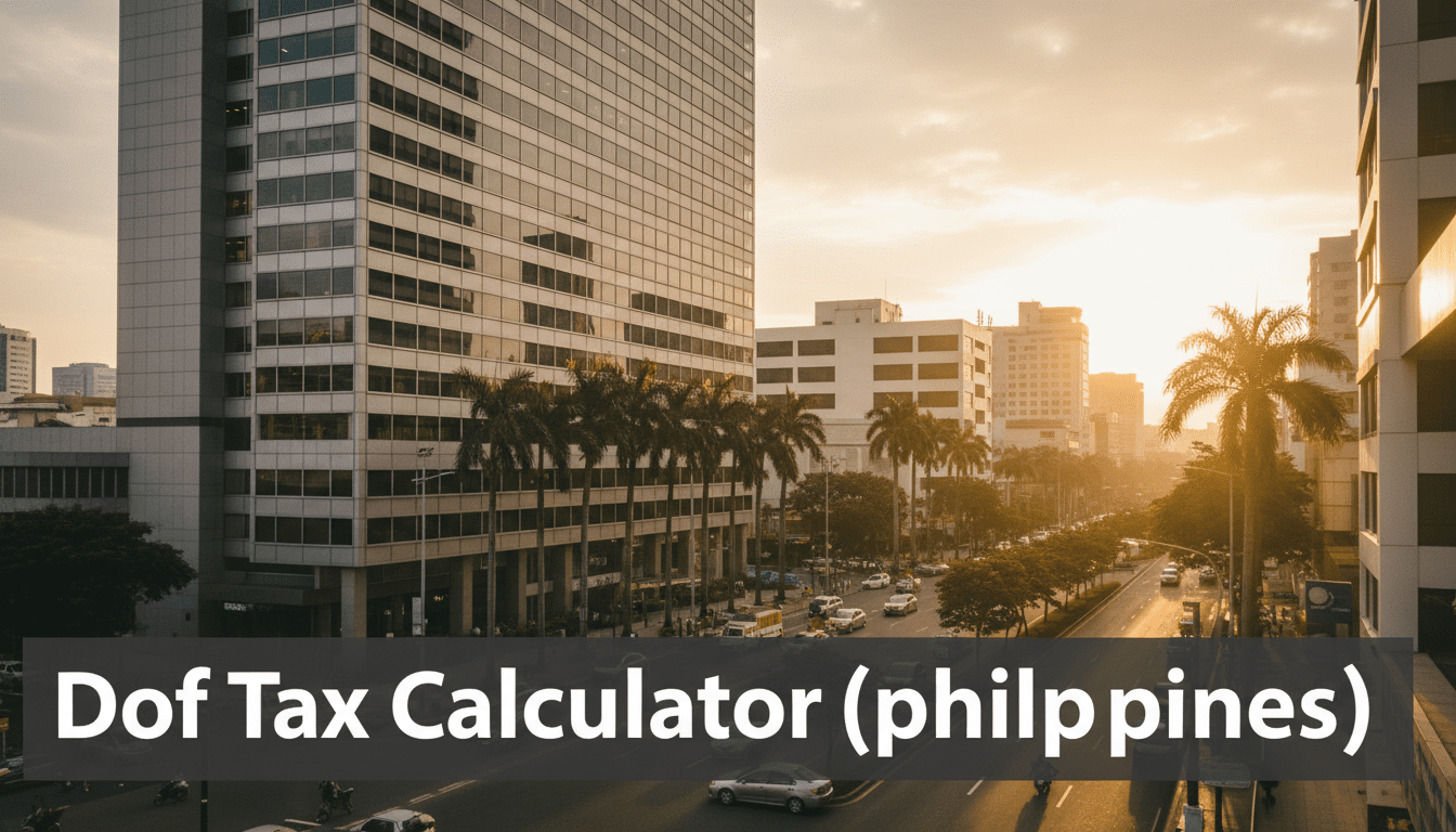 tax calculator dof