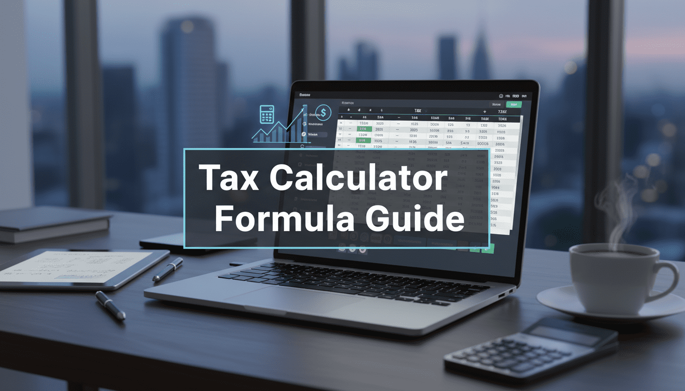 tax calculator formula