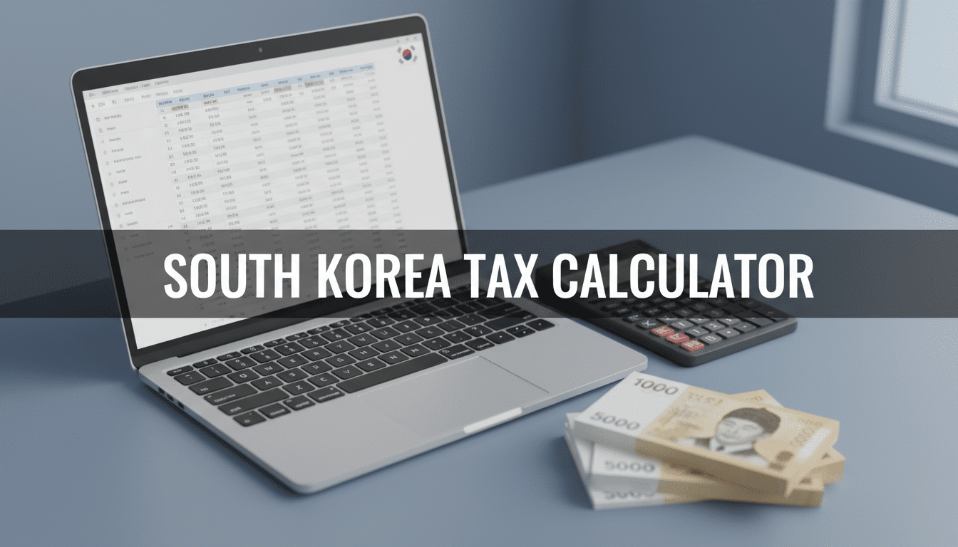tax calculator korea