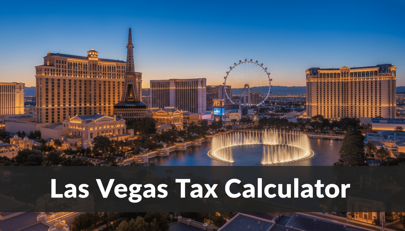 tax calculator las vegas