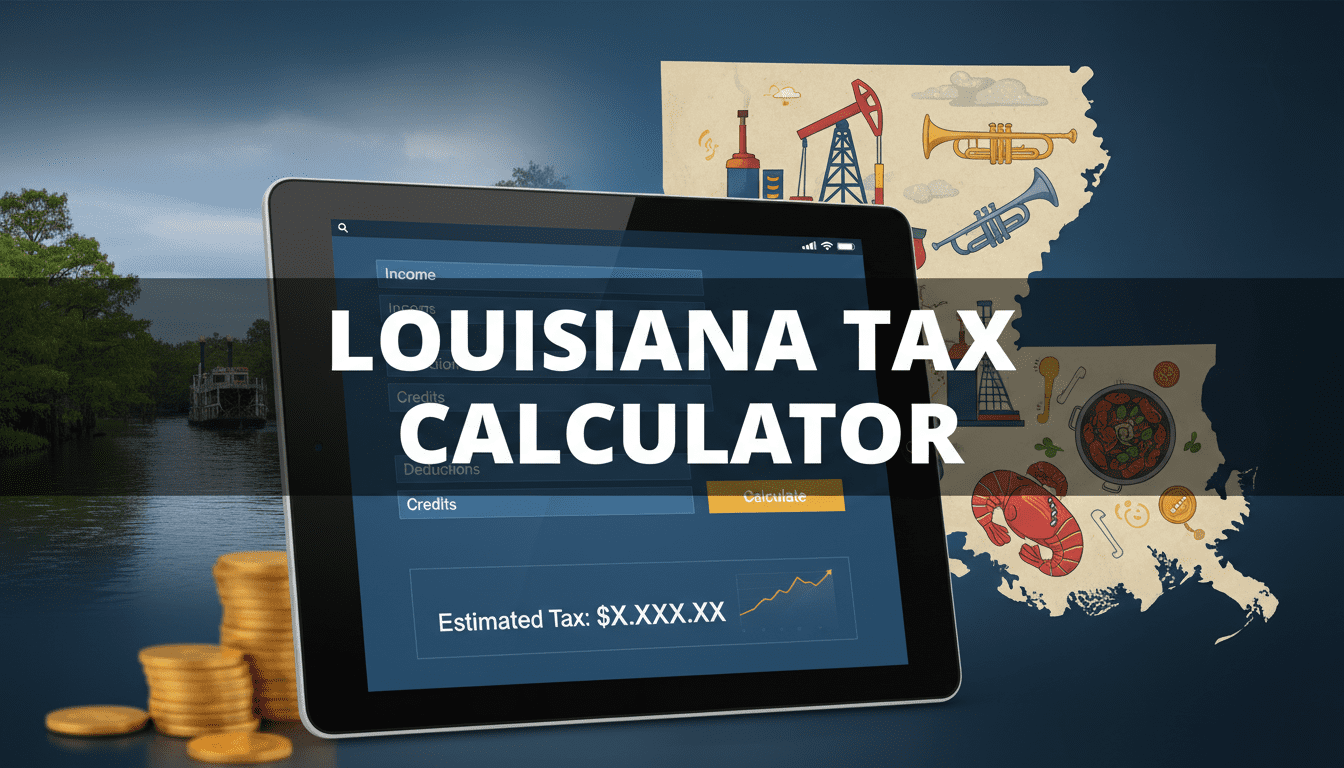 tax calculator louisiana