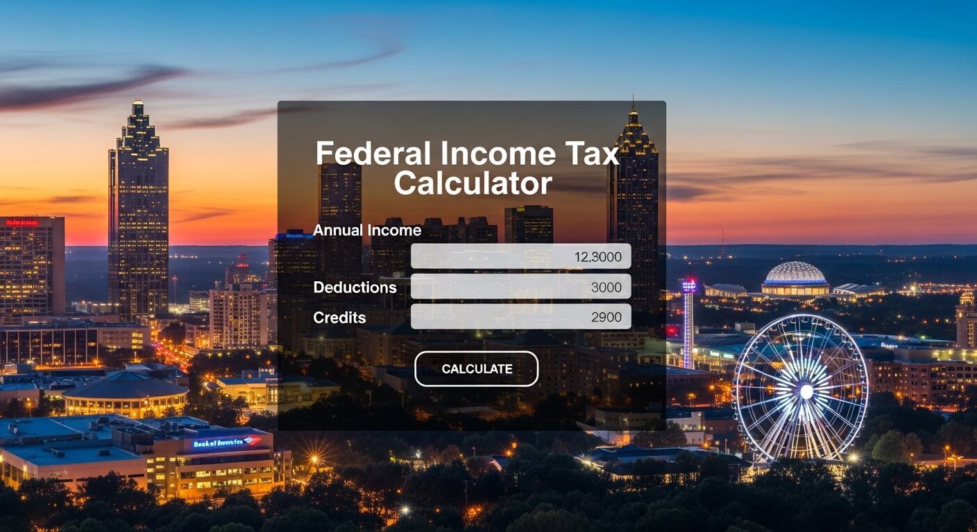 Federal Income Tax Calculator in Atlanta