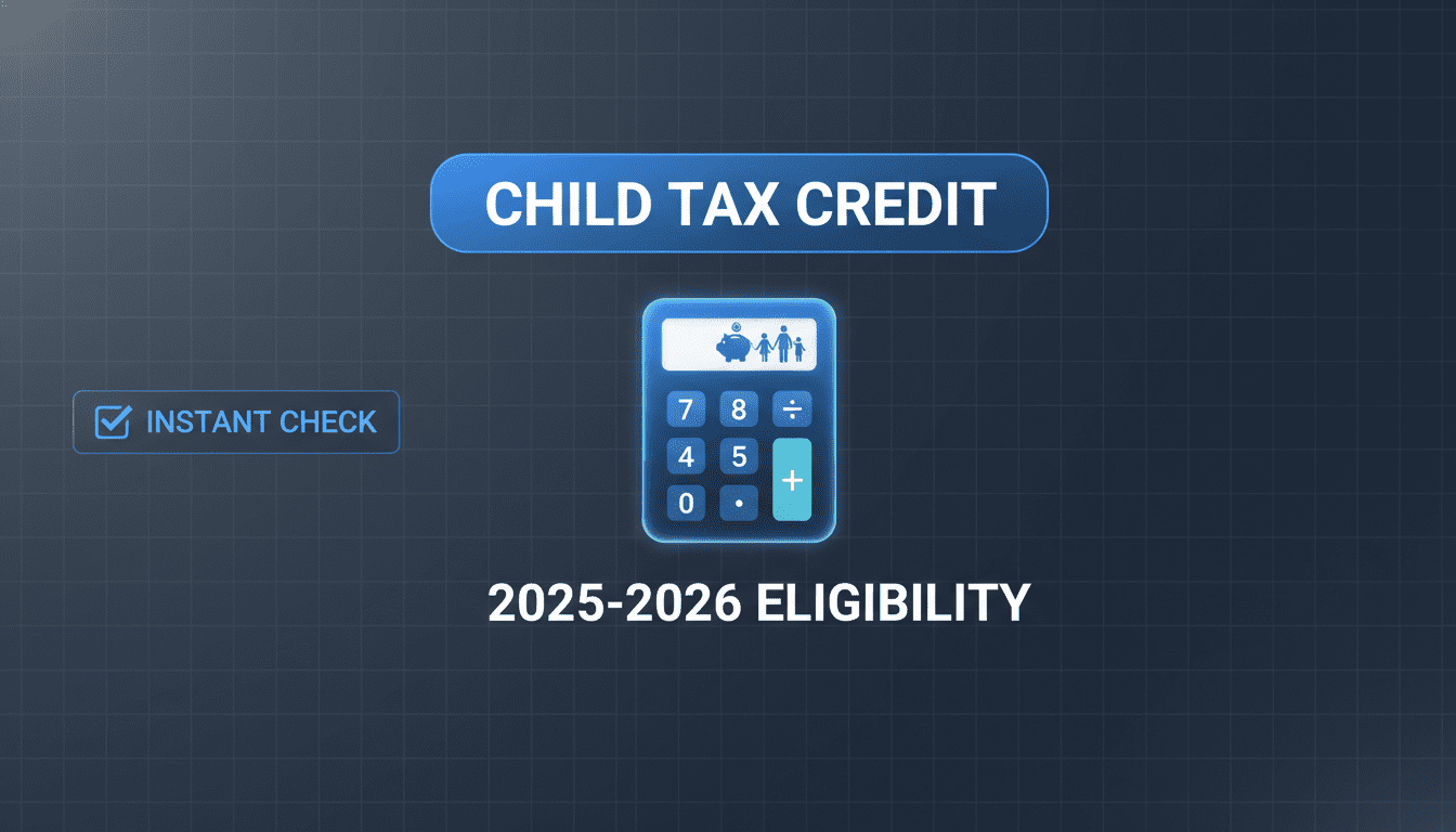 child tax credit calculator 2025 2026
