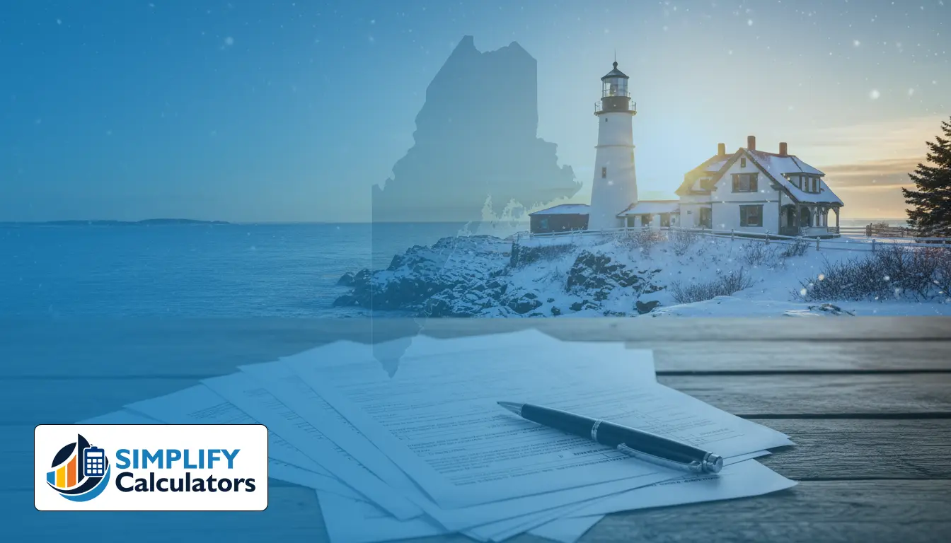 Federal Income Tax Calculator in Maine for