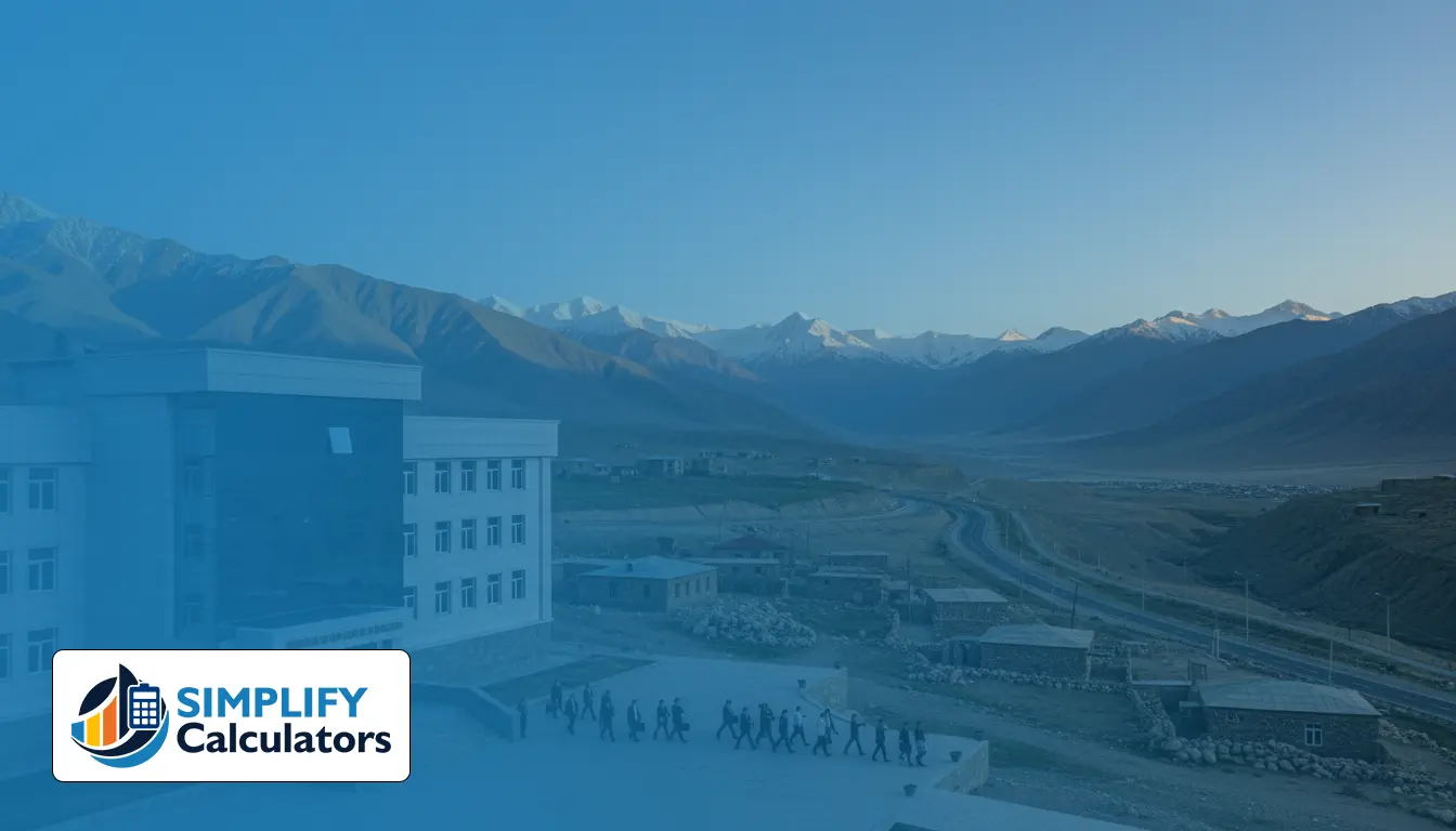 Federal Income Tax Calculator in Tajikistan