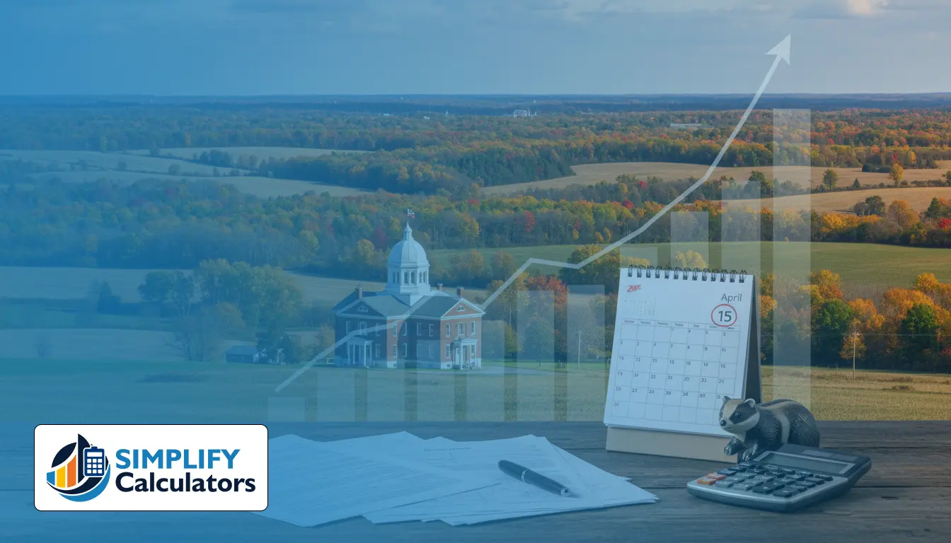 Federal Income Tax Calculator in Wisconsin