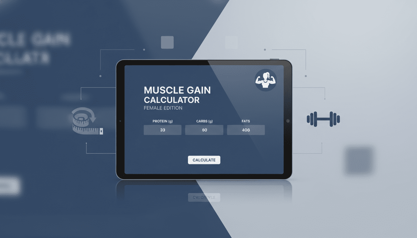macro calculator for muscle gain female