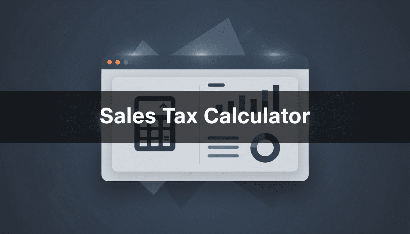 Sales Tax Calculator