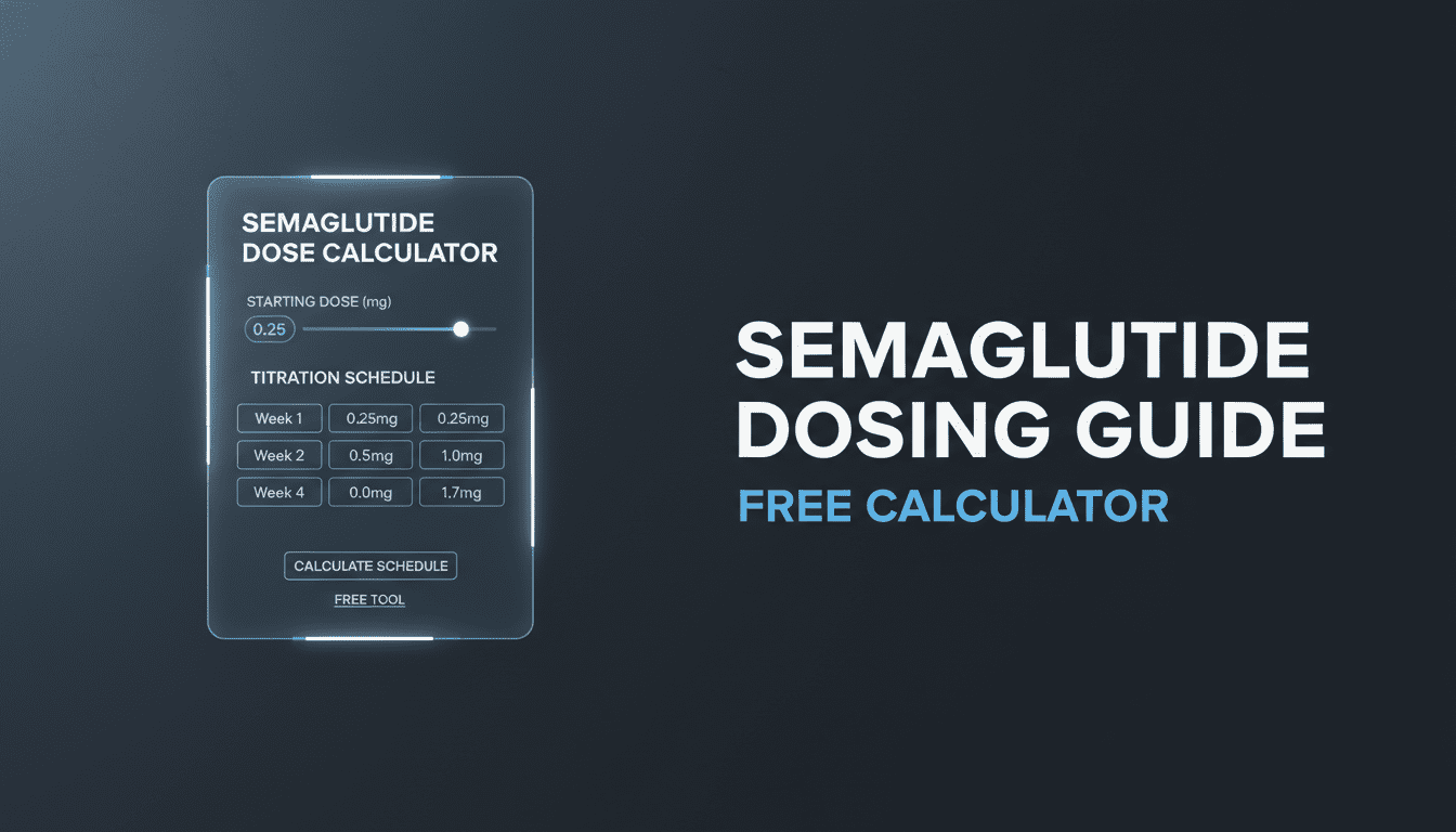 semaglutide dosage titration schedule calculator