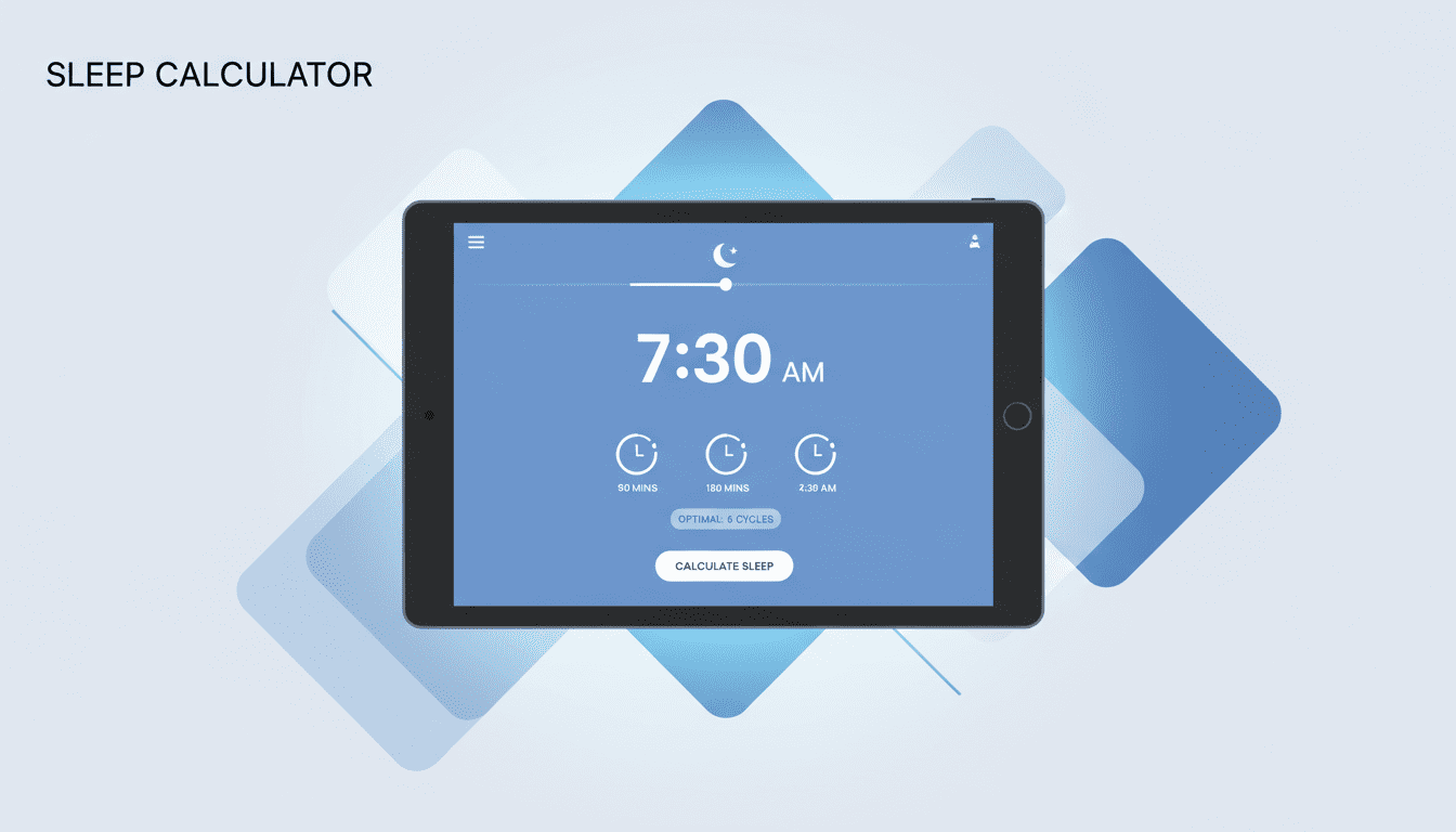 Sleep Calculator