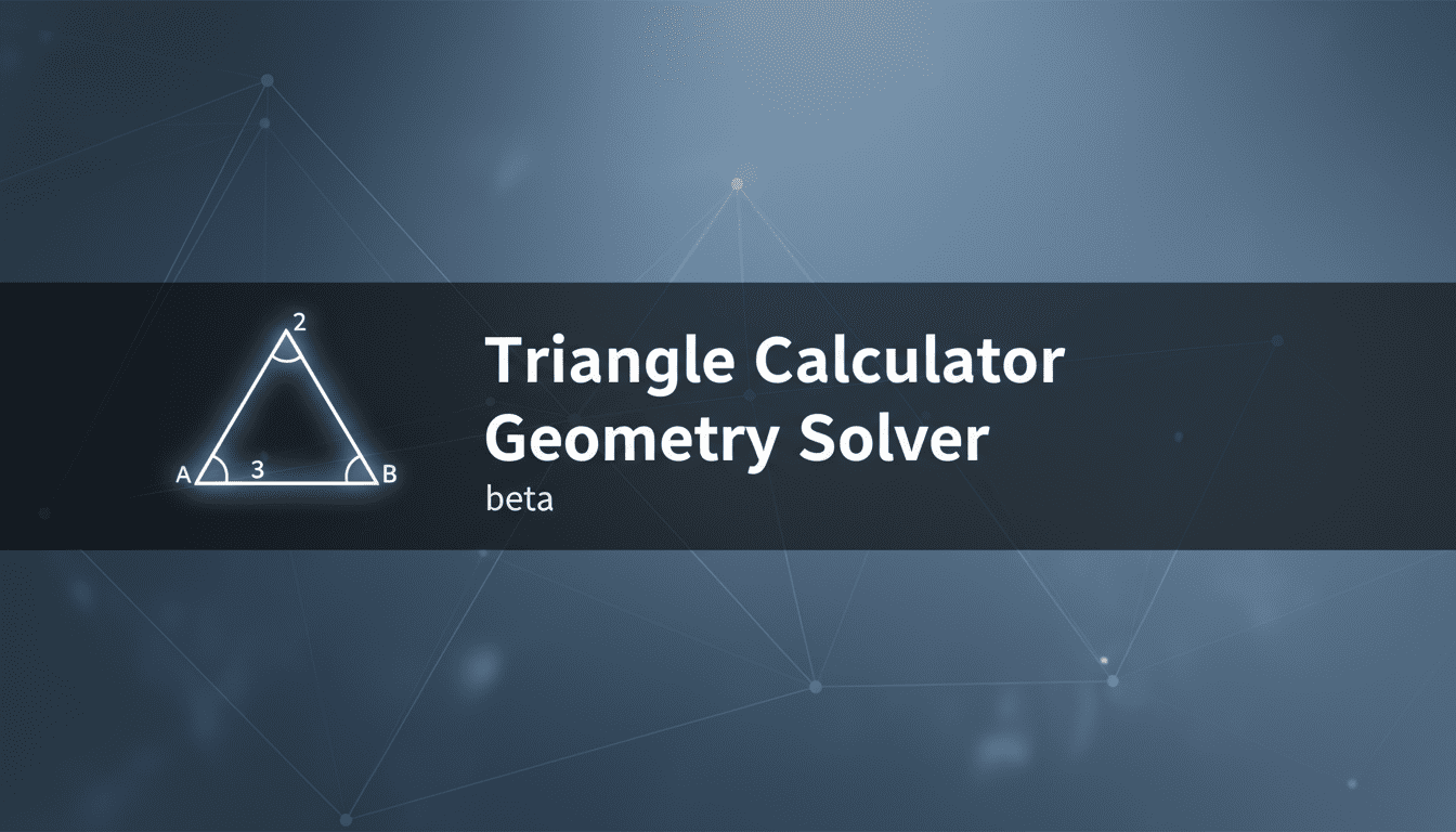 Triangle Calculator