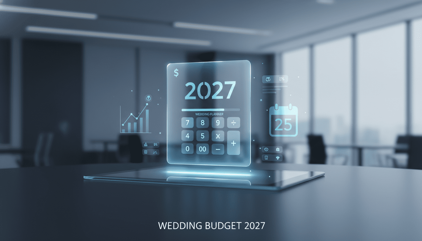 wedding budget calculator 2027