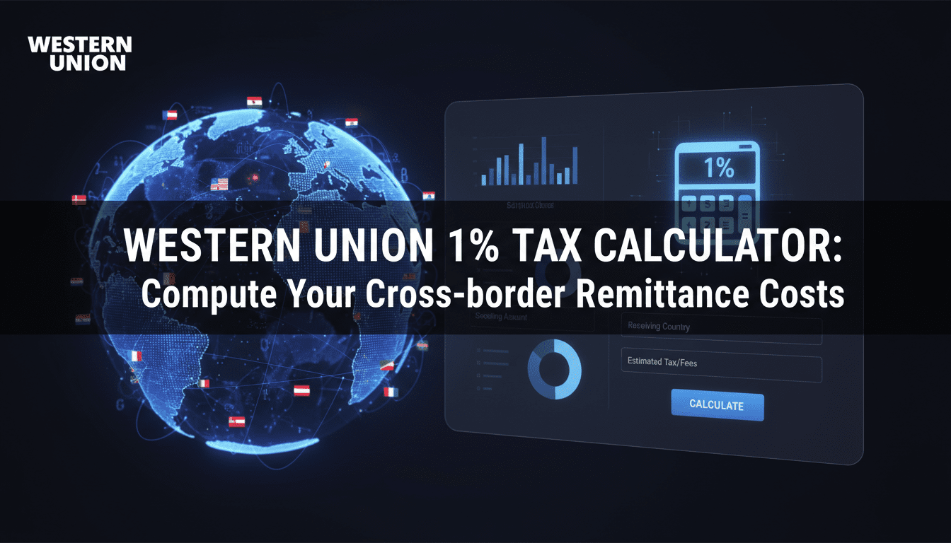 Western Union 1% tax calculator banner image
