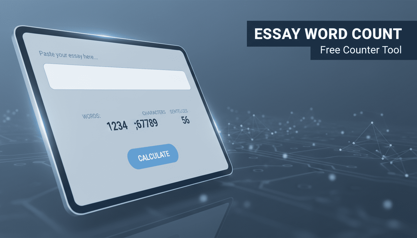 word count calculator for essay