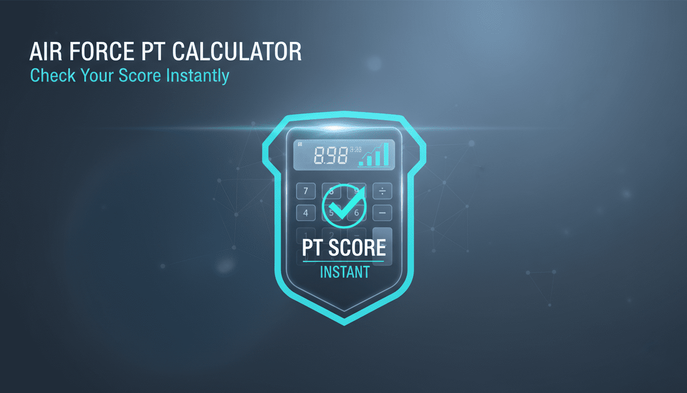 air force pt calculator