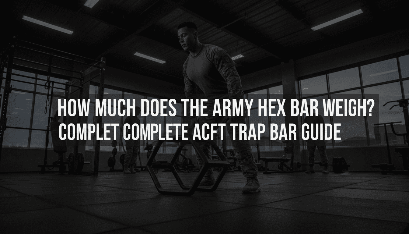 how much does the army hex bar weigh banner image