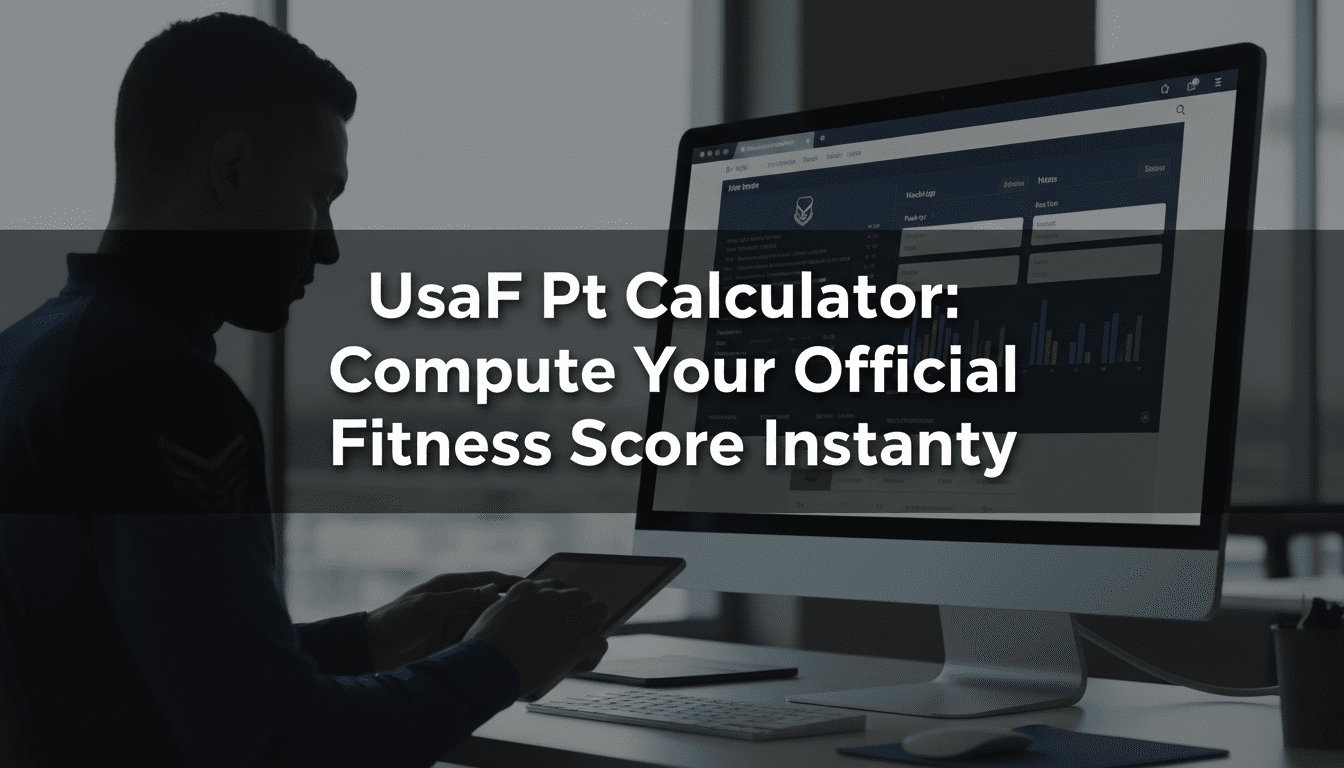 usaf pt calculator banner image